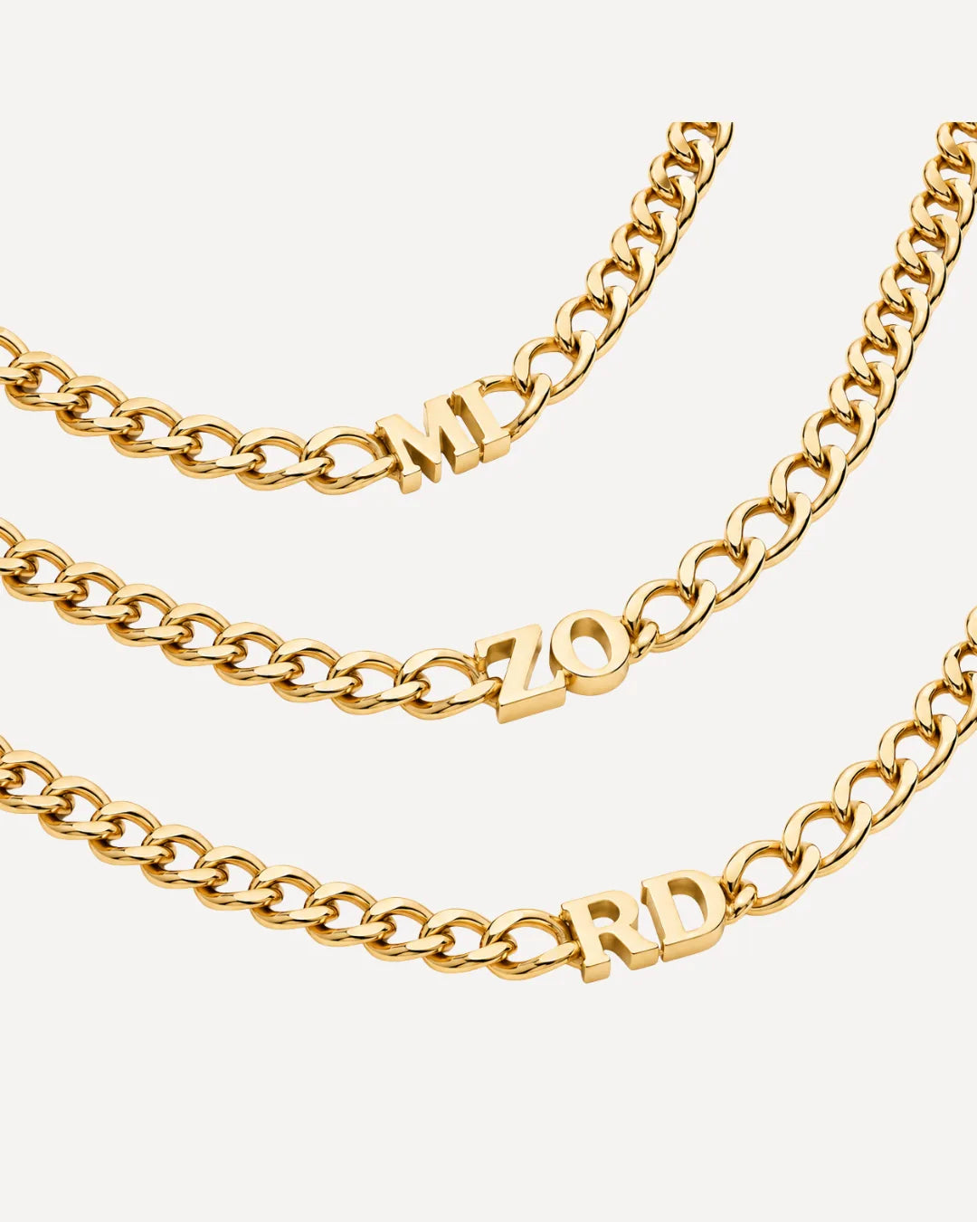 Olivia Initial Choker Necklace
