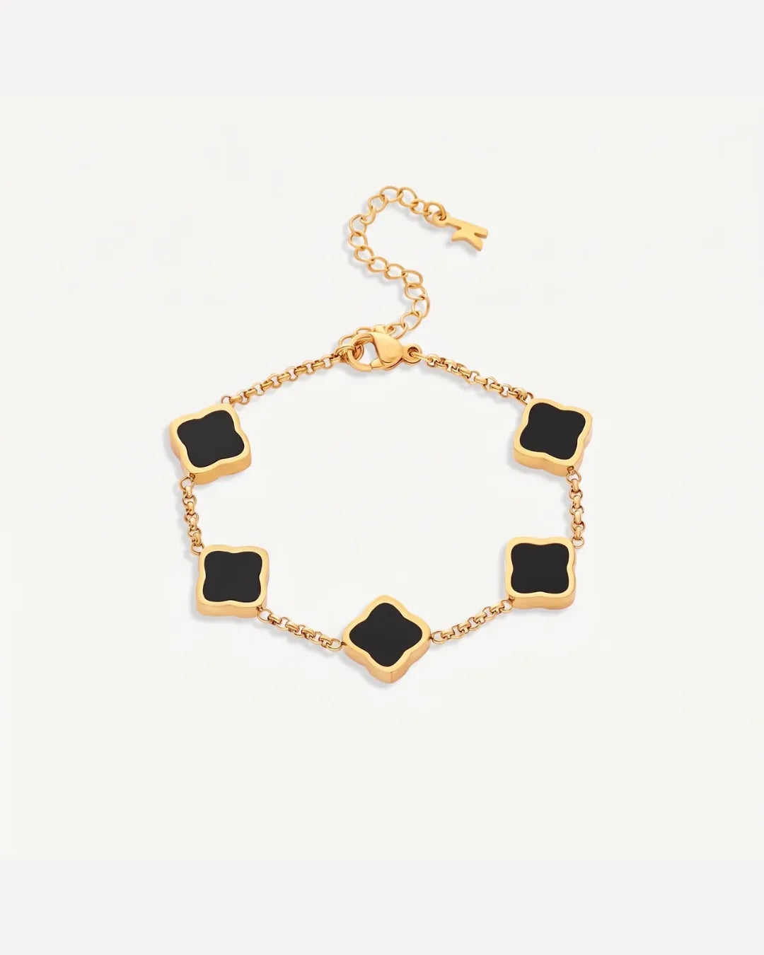 Viviana Mother of Pearl Clover Bracelet