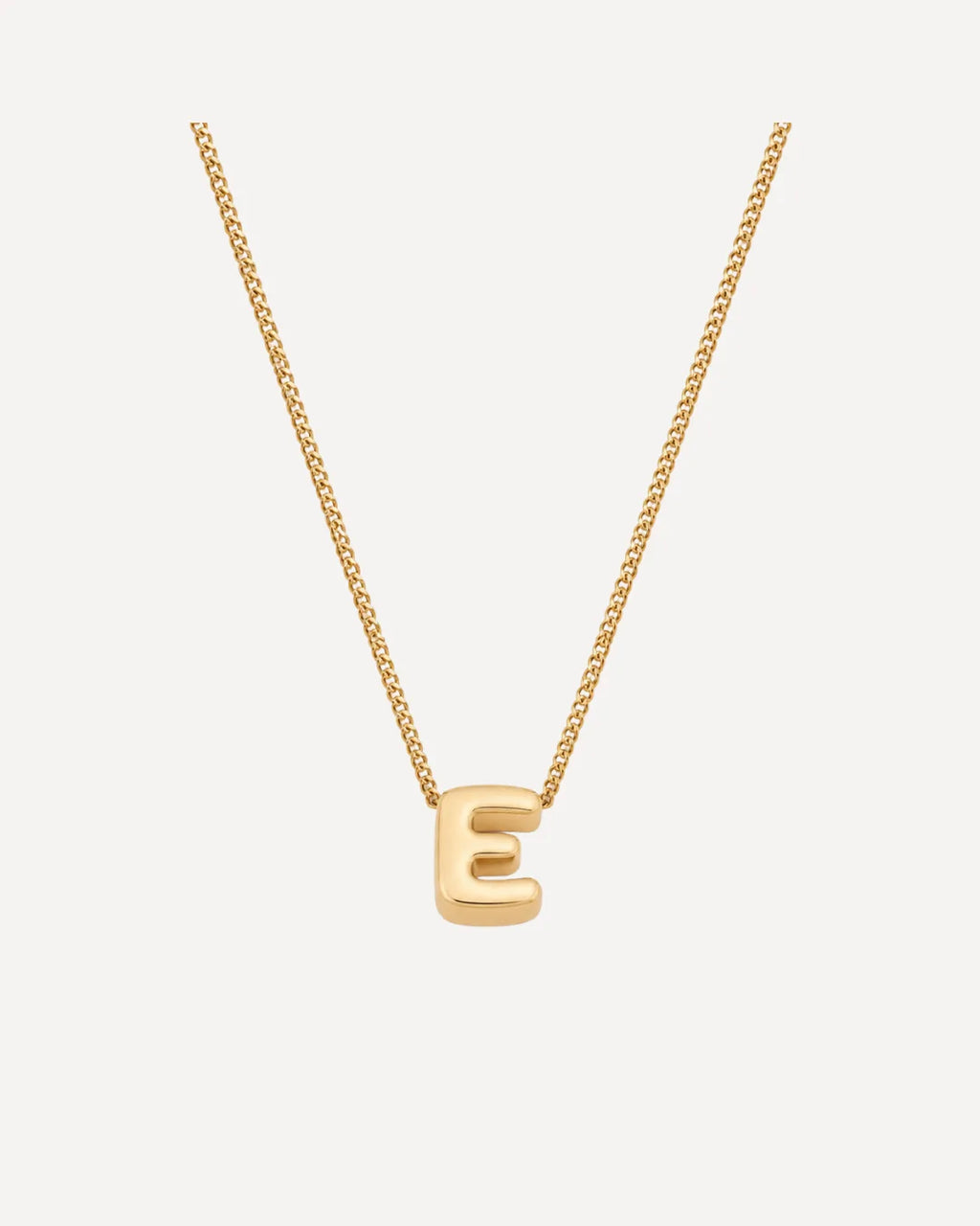 Emma Bubble Initial Charm Necklace