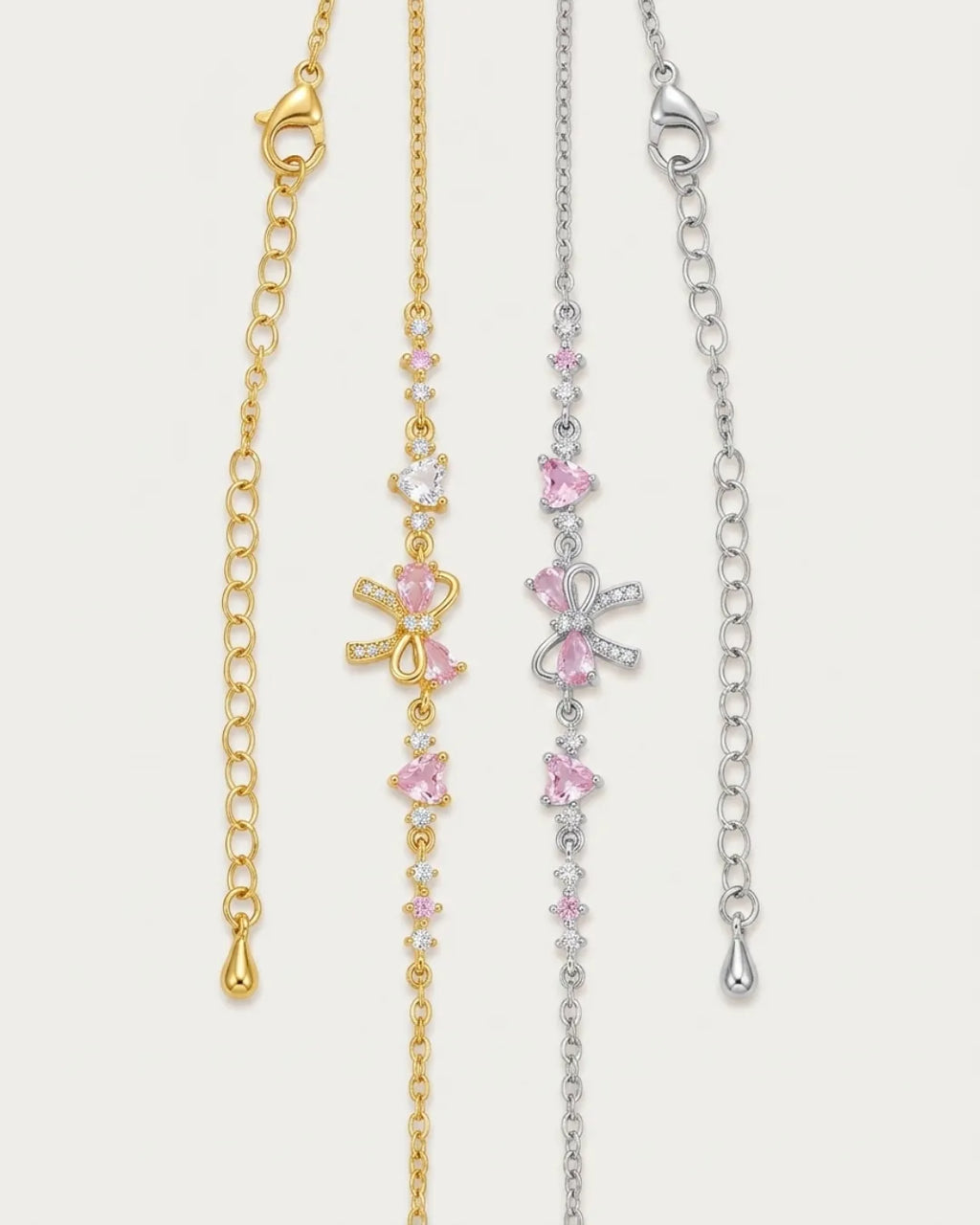 Adelina Bow Bracelet Charm