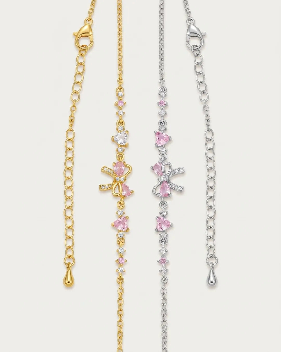 Adelina Bow Bracelet Charm