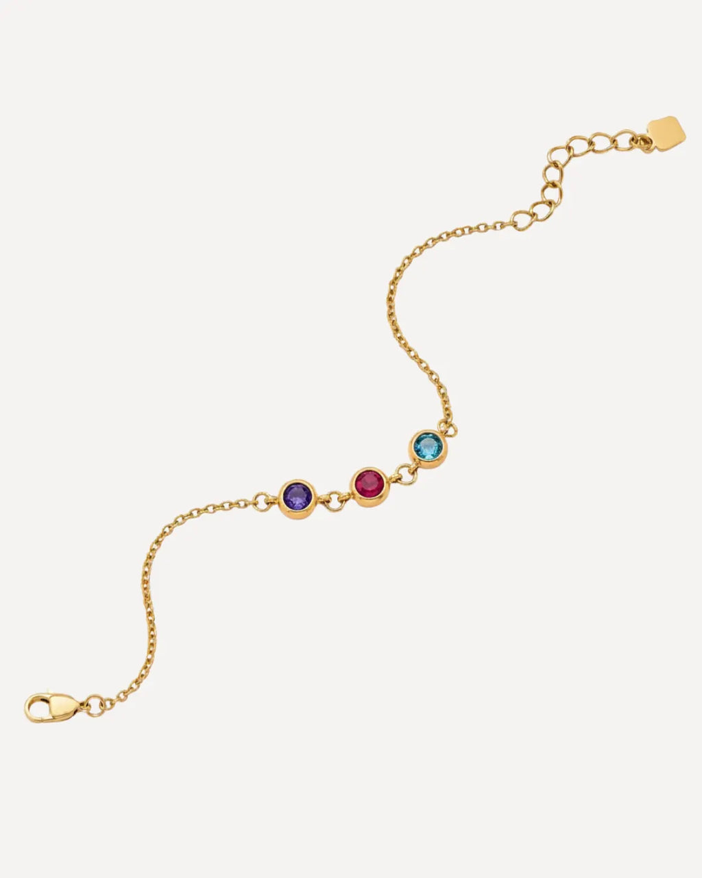 Sophia Multi Birthstone Bracelet