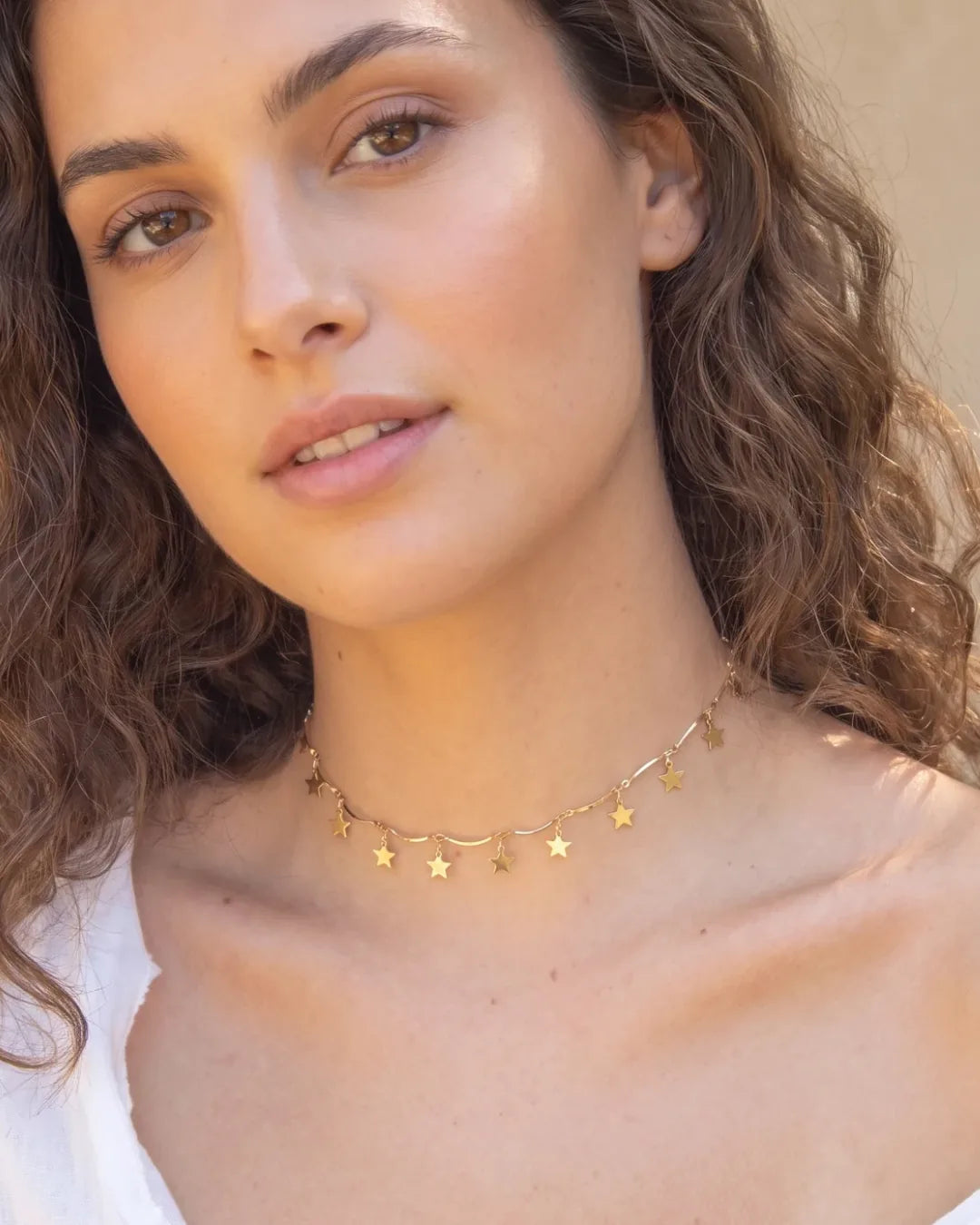 Aurélie Star Choker Necklace Celestial