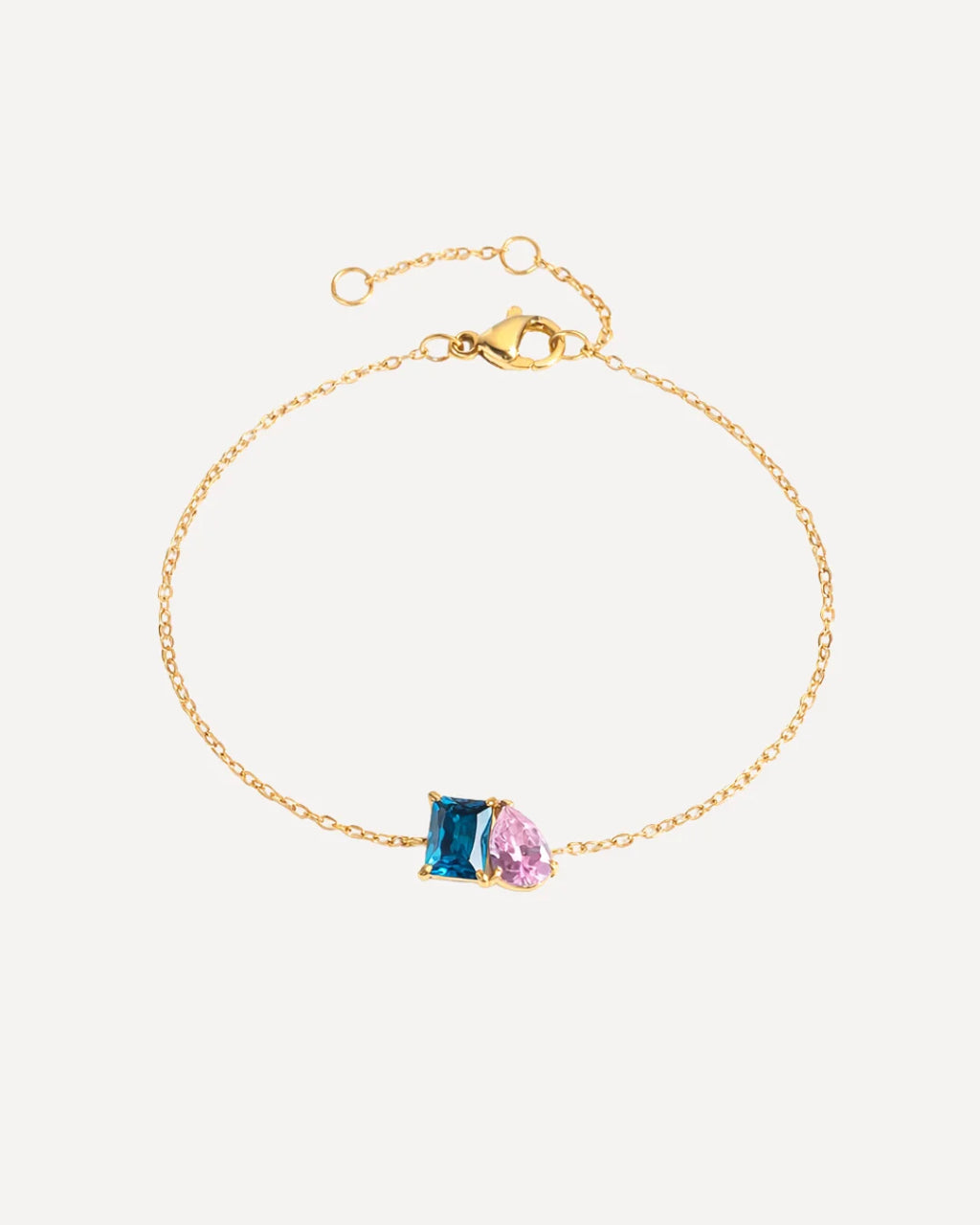 Duo Birthstone Bracelet