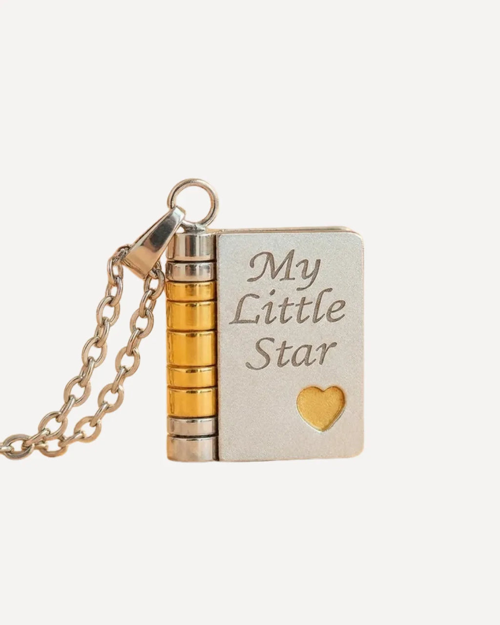 Book Locket Necklace for Daughter