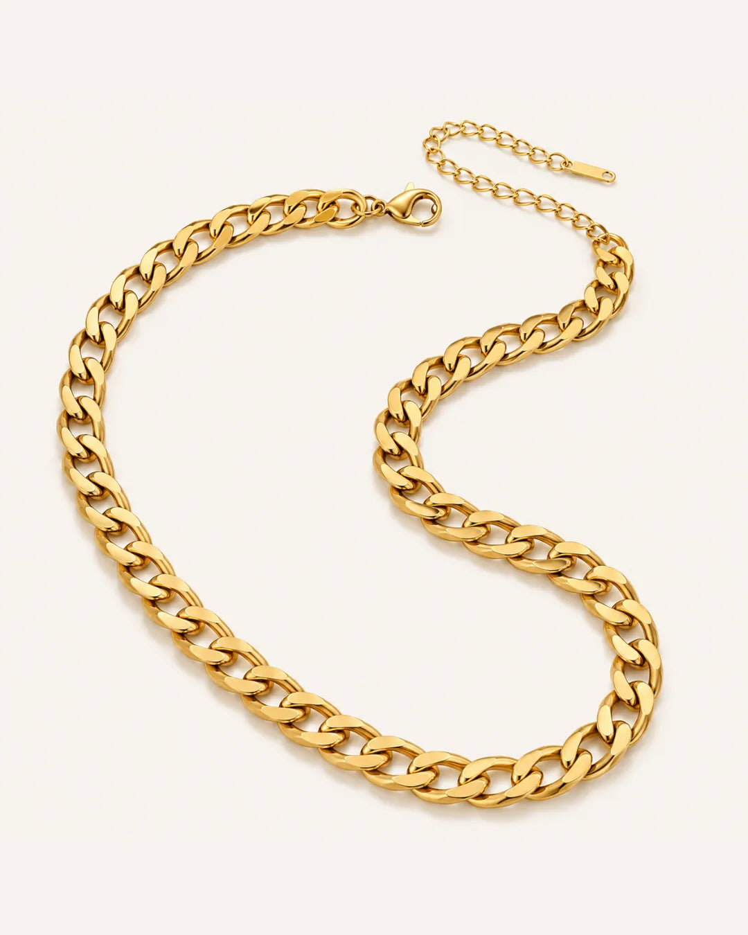 Corinne Chunky Chain Necklace Luxe