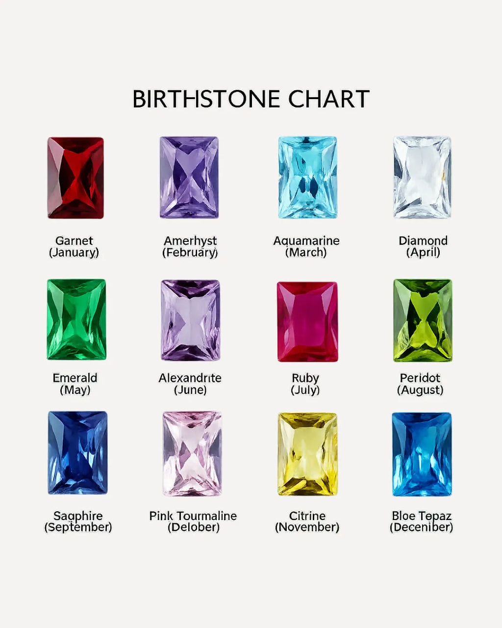 Sarah Gold Birthstone Bracelet