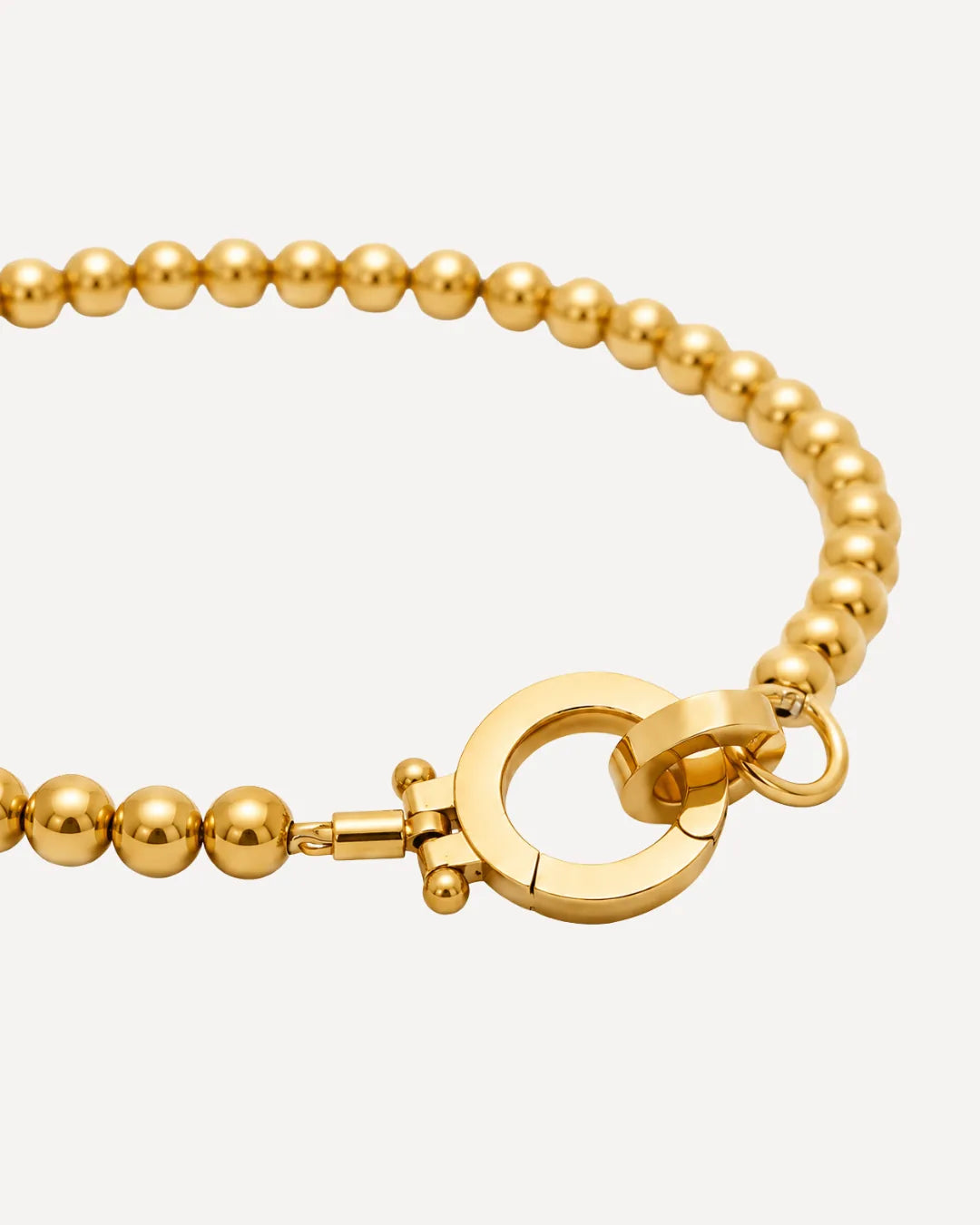 Essential Gold Beaded Bracelet