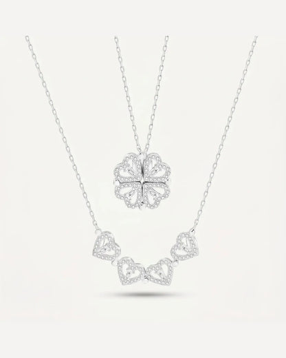Evangeline Lucky Clover Necklace Charm