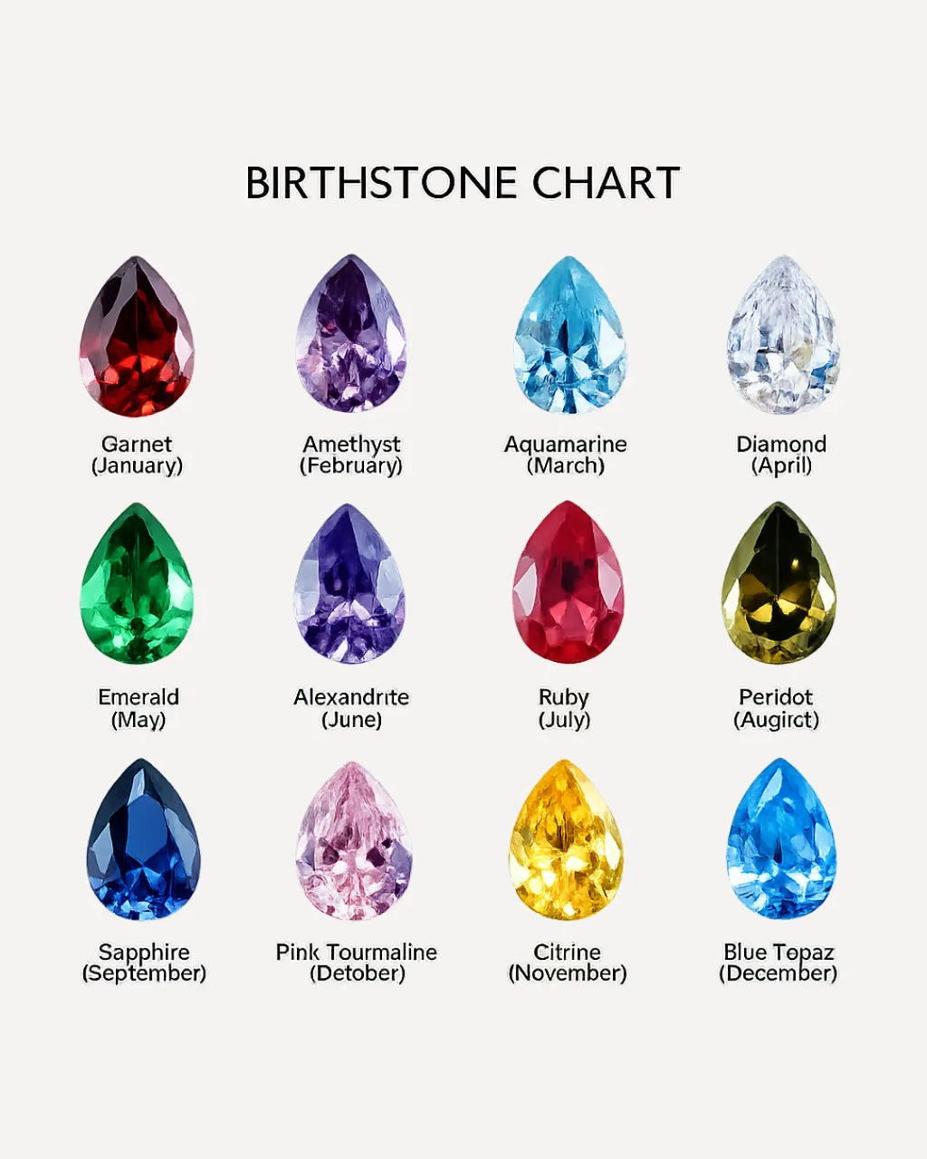 Women Signature Name Necklace with Birthstone