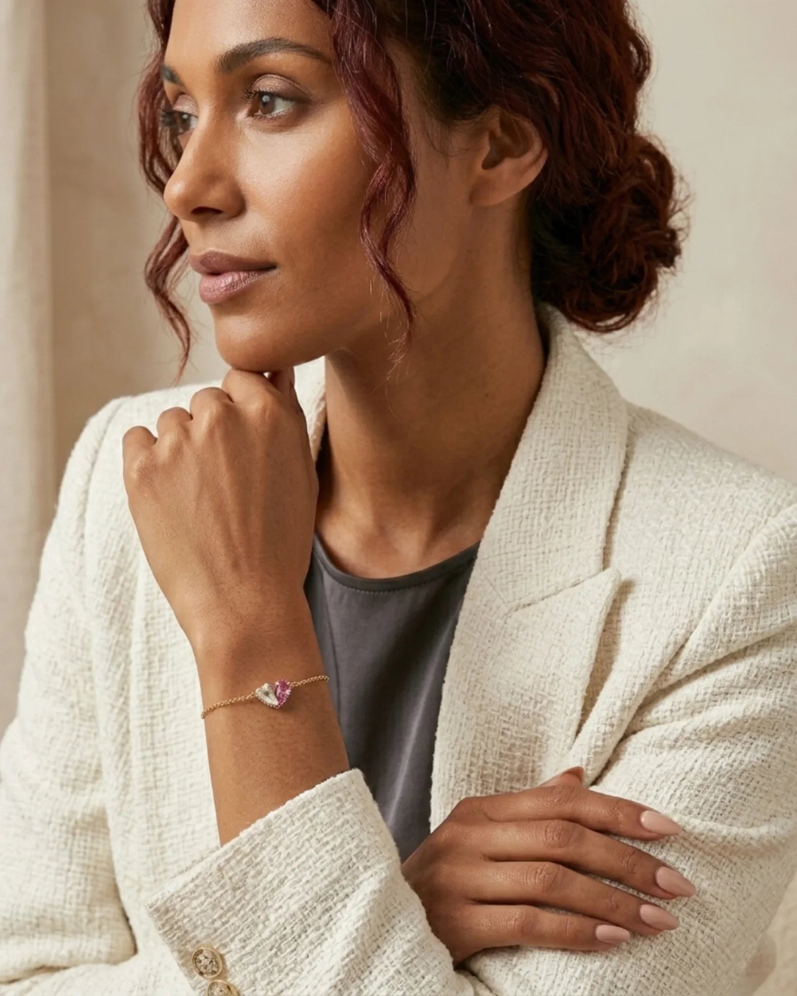 Love Duo Birthstone Bracelet