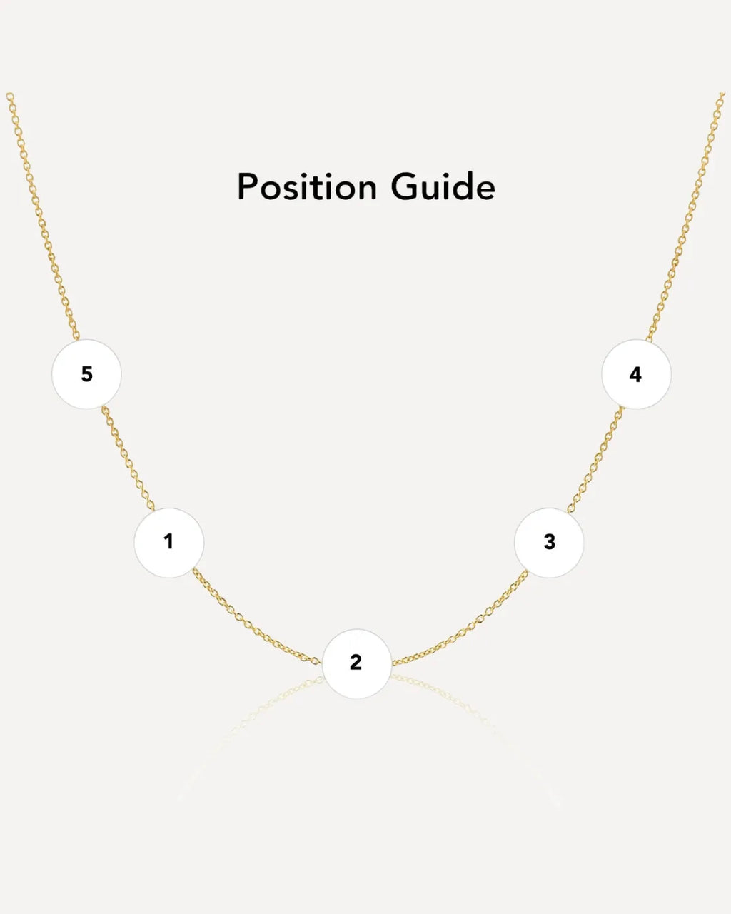 Emma Multi Initial Necklace with Heart Charm