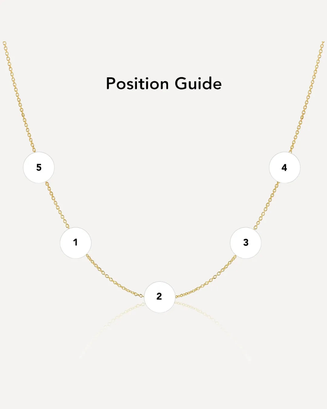 Emma Multi Initial Necklace with Heart Charm