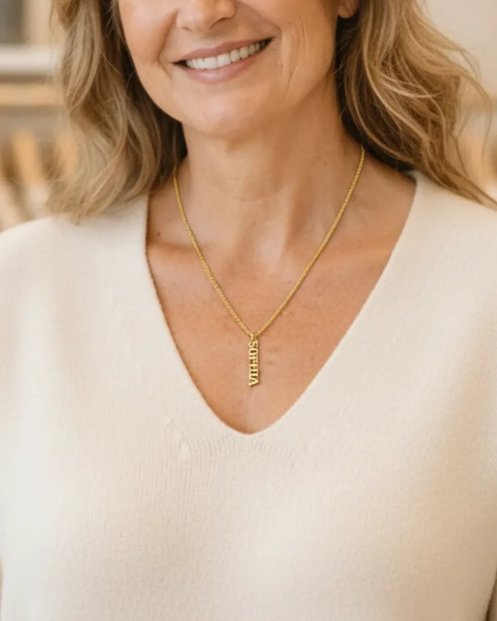 Isabella Multiple Name Necklace