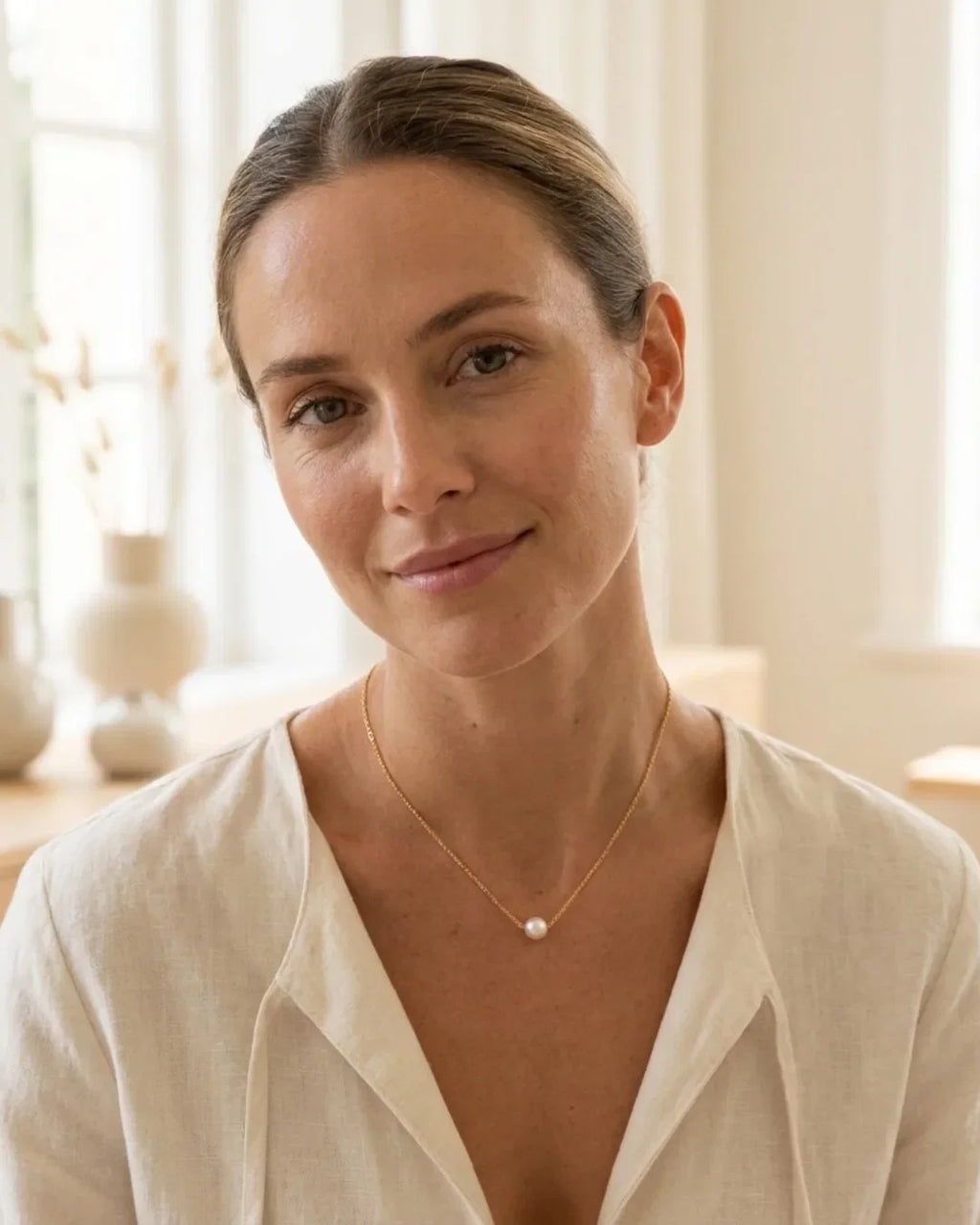 Marielle Pearl Pendant Necklace Grace