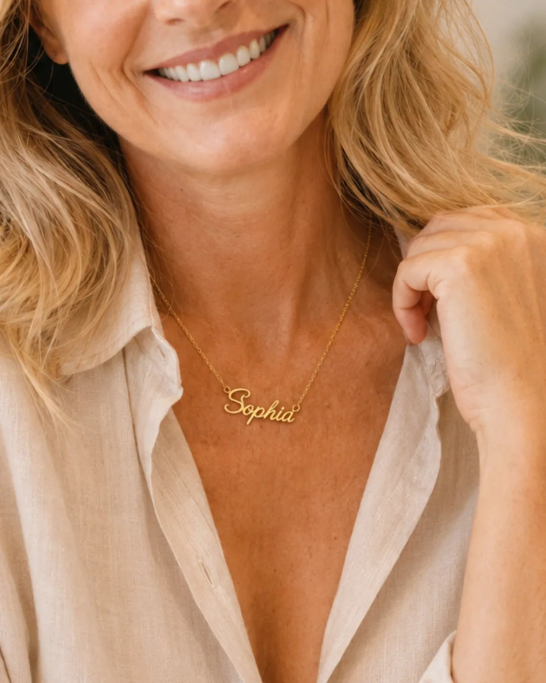 Olivia Signature Name Necklace
