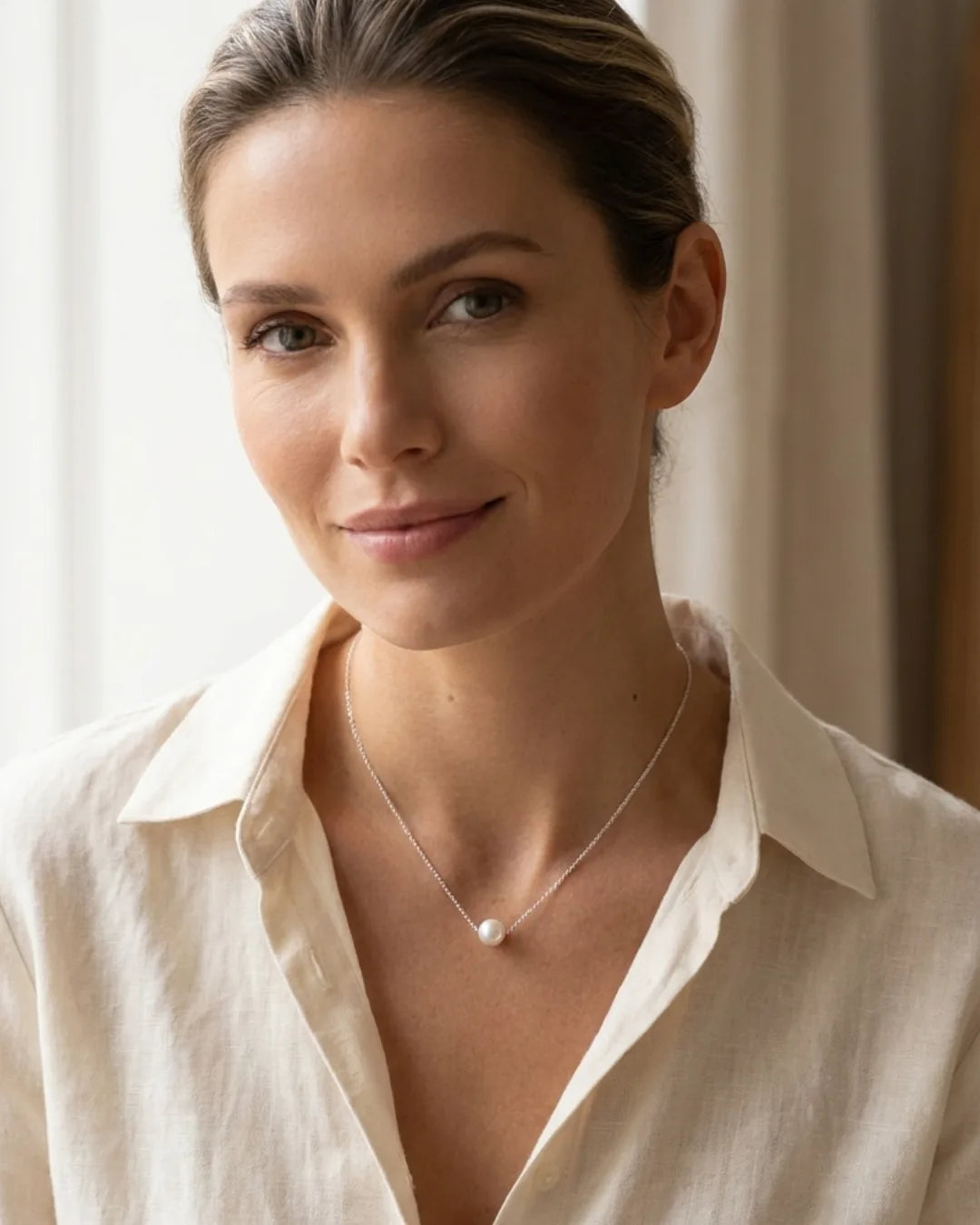 Marielle Pearl Pendant Necklace Grace