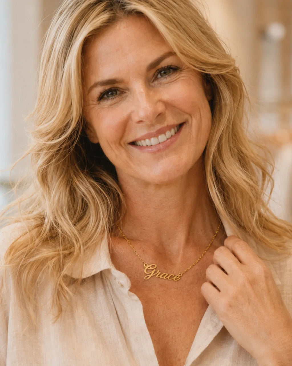 Olivia Signature Name Necklace
