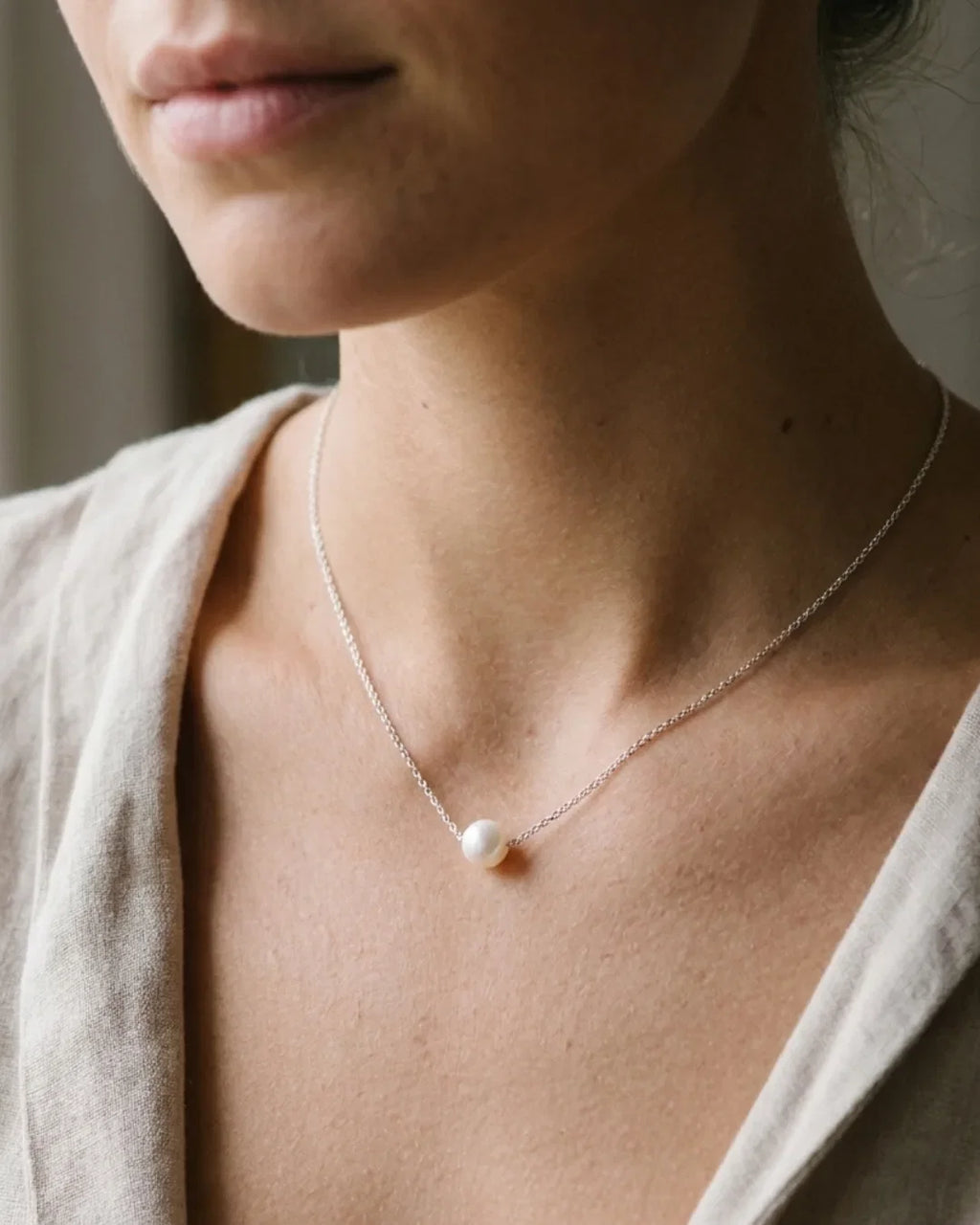 Marielle Pearl Pendant Necklace Grace