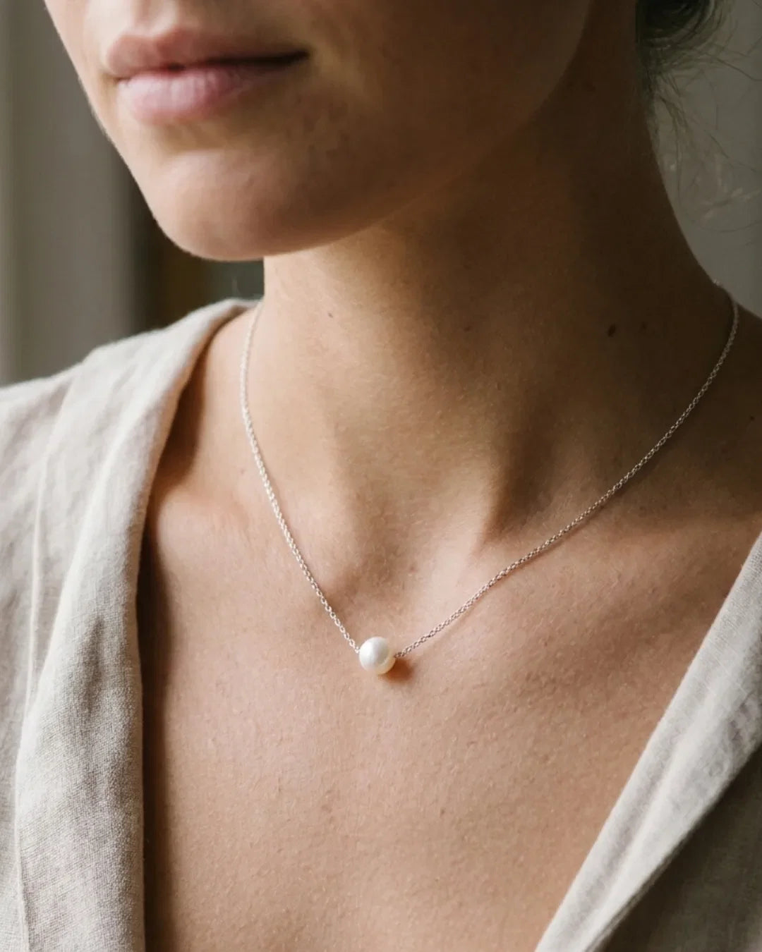 Marielle Pearl Pendant Necklace Grace