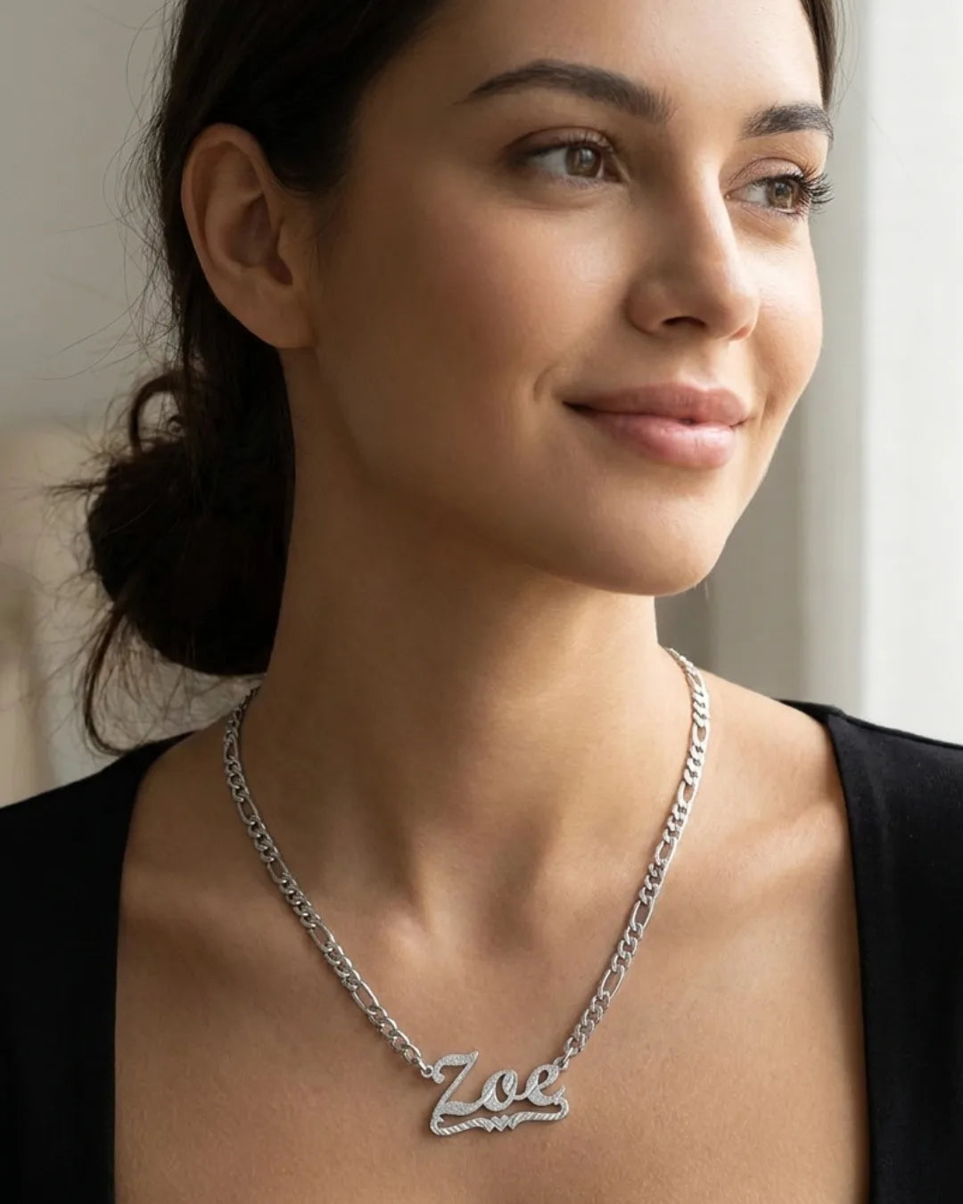 Odette Personalized Name Necklace Refined